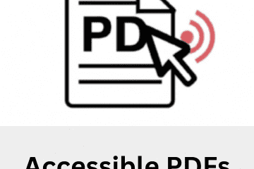 Accessible PDFs